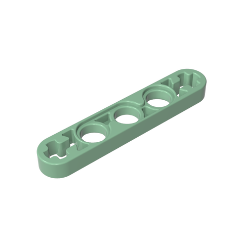 Gobricks,Technic Beam 1 x 5 Thin with Axle Holes on Ends,11478,44864