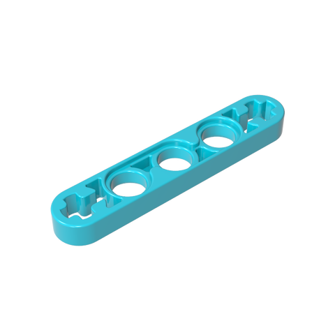 Gobricks,Technic Beam 1 x 5 Thin with Axle Holes on Ends,11478,44864