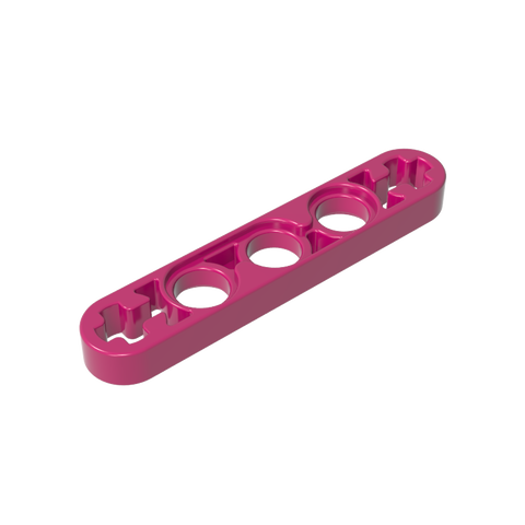 Gobricks,Technic Beam 1 x 5 Thin with Axle Holes on Ends,11478,44864
