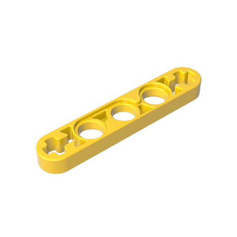 Gobricks,Technic Beam 1 x 5 Thin with Axle Holes on Ends,11478,44864