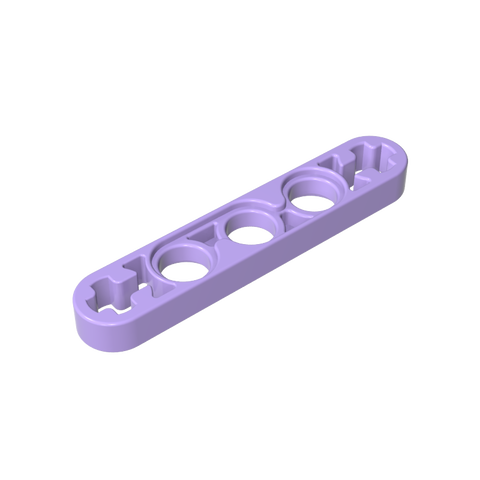 Gobricks,Technic Beam 1 x 5 Thin with Axle Holes on Ends,11478,44864