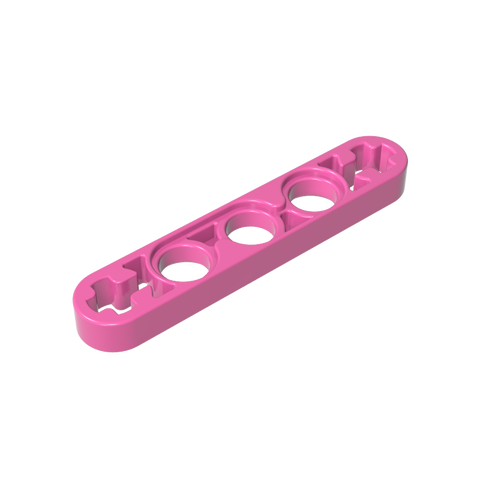 Gobricks,Technic Beam 1 x 5 Thin with Axle Holes on Ends,11478,44864