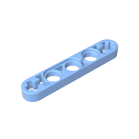 Gobricks,Technic Beam 1 x 5 Thin with Axle Holes on Ends,11478,44864