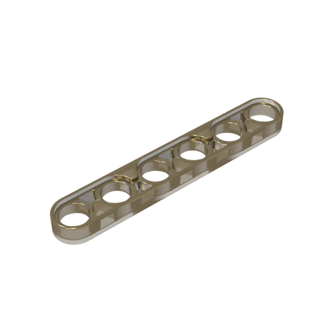Gobricks,Technic Beam 1 x 6 Thin,32063,28570