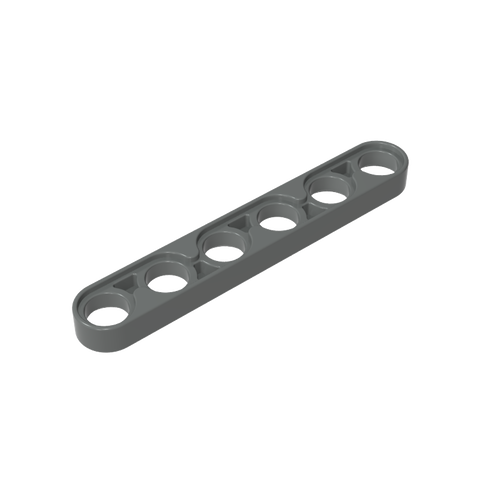 Gobricks,Technic Beam 1 x 6 Thin,32063,28570