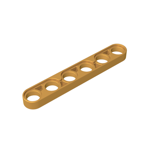 Gobricks,Technic Beam 1 x 6 Thin,32063,28570