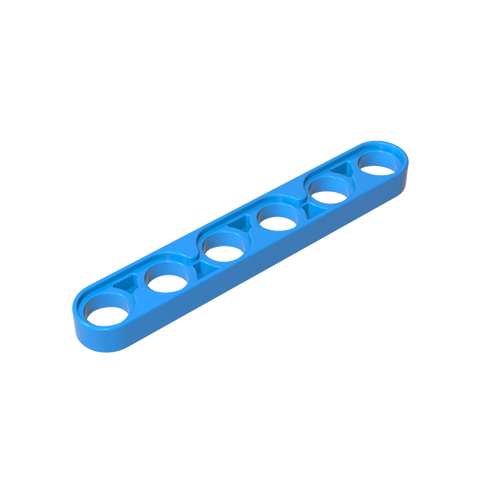 Gobricks,Technic Beam 1 x 6 Thin,32063,28570