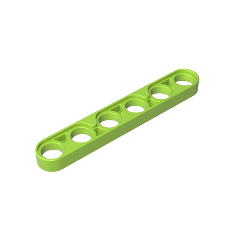 Gobricks,Technic Beam 1 x 6 Thin,32063,28570