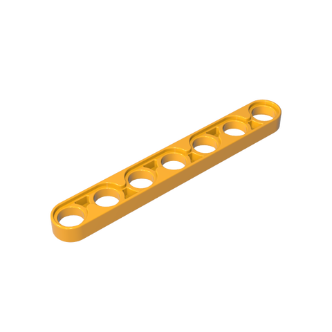 Gobricks,Technic Beam 1 x 7 Thin,32065,58486
