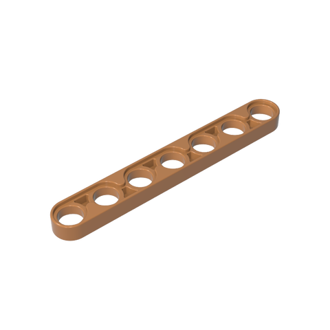 Gobricks,Technic Beam 1 x 7 Thin,32065,58486