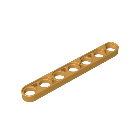 Gobricks,Technic Beam 1 x 7 Thin,32065,58486