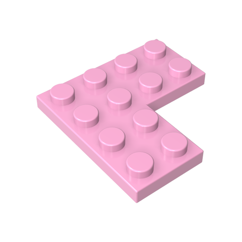 Gobricks,Plate 4 x 4 Corner,2639