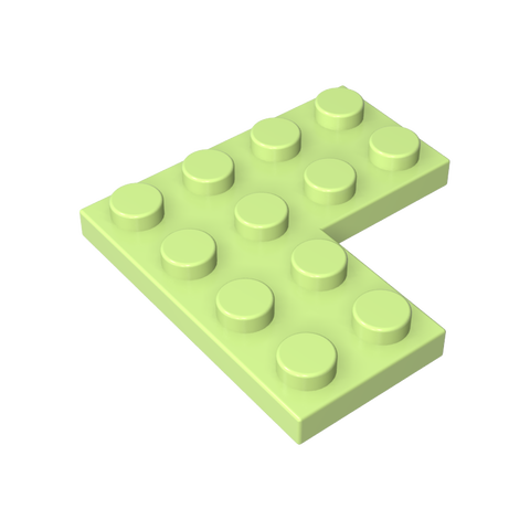 Gobricks,Plate 4 x 4 Corner,2639