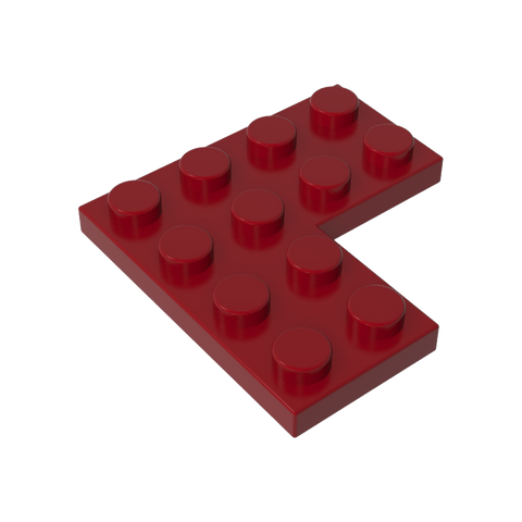 Gobricks,Plate 4 x 4 Corner,2639