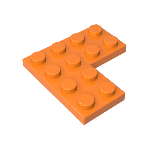 Gobricks,Plate 4 x 4 Corner,2639