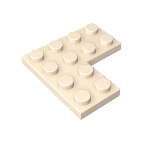 Gobricks,Plate 4 x 4 Corner,2639