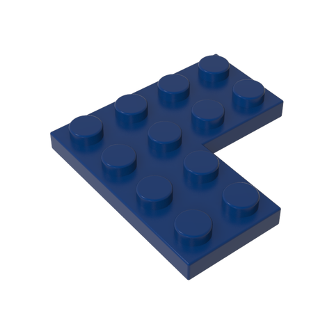 Gobricks,Plate 4 x 4 Corner,2639