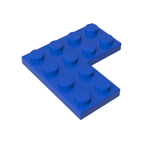 Gobricks,Plate 4 x 4 Corner,2639