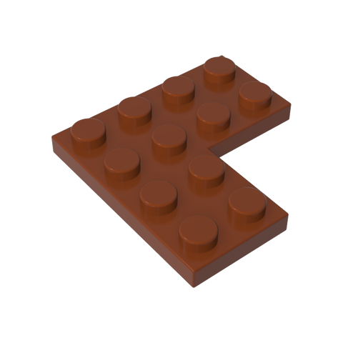 Gobricks,Plate 4 x 4 Corner,2639