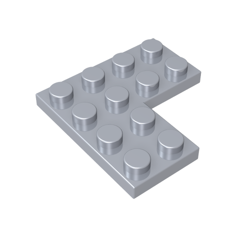 Gobricks,Plate 4 x 4 Corner,2639