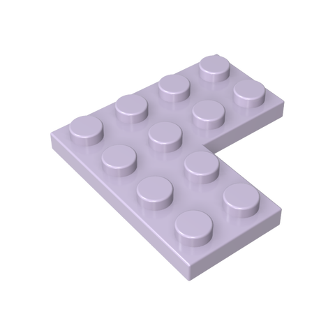 Gobricks,Plate 4 x 4 Corner,2639
