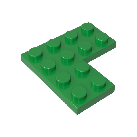 Gobricks,Plate 4 x 4 Corner,2639