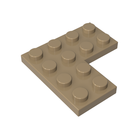 Gobricks,Plate 4 x 4 Corner,2639