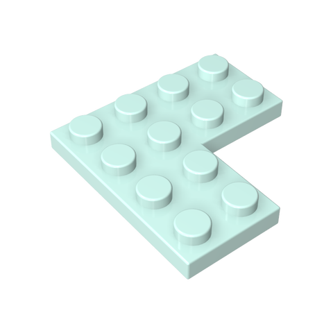 Gobricks,Plate 4 x 4 Corner,2639