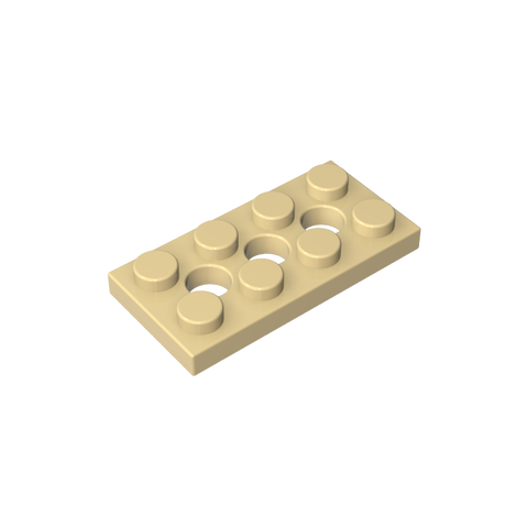 Gobricks,Technic Plate 2 x 4 [3 Holes],3709b,3709,3709a,3709c