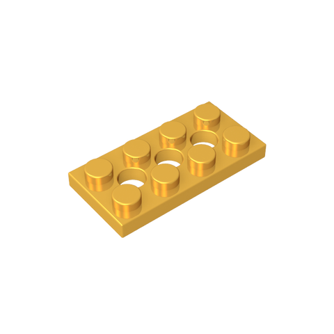 Gobricks,Technic Plate 2 x 4 [3 Holes],3709b,3709,3709a,3709c