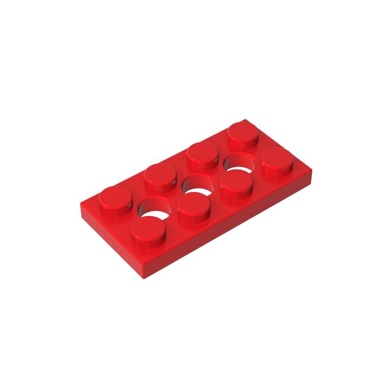 Gobricks,Technic Plate 2 x 4 [3 Holes],3709b,3709,3709a,3709c
