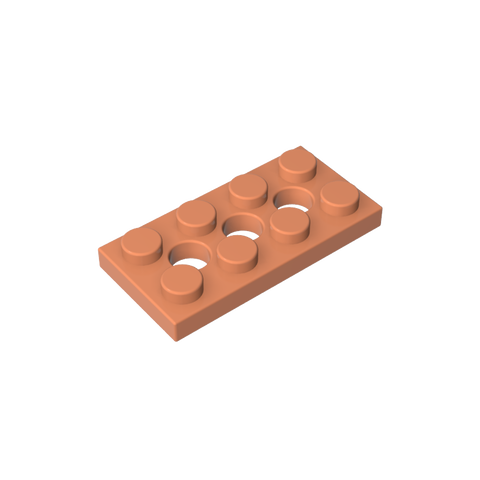 Gobricks,Technic Plate 2 x 4 [3 Holes],3709b,3709,3709a,3709c