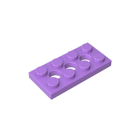 Gobricks,Technic Plate 2 x 4 [3 Holes],3709b,3709,3709a,3709c