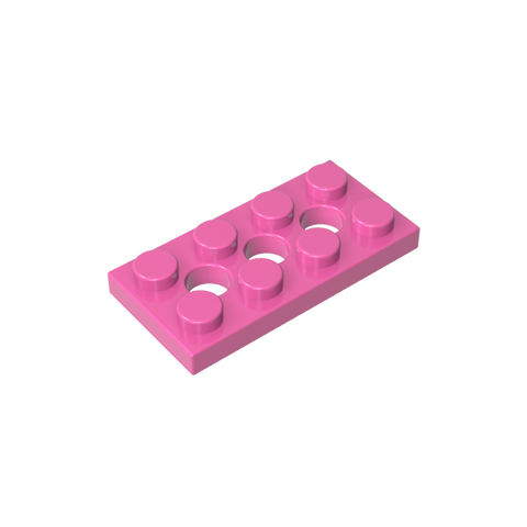 Gobricks,Technic Plate 2 x 4 [3 Holes],3709b,3709,3709a,3709c