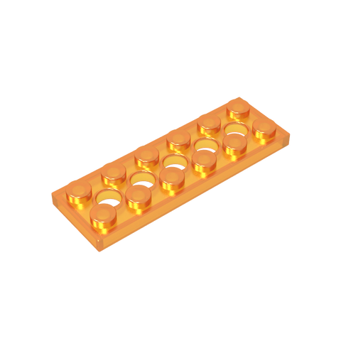Gobricks,Technic Plate 2 x 6 [5 Holes],32001