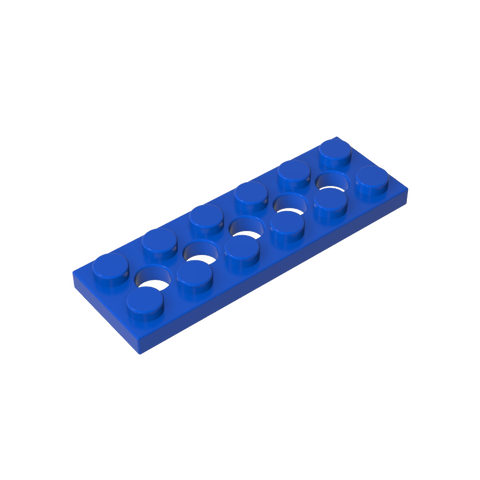 Gobricks,Technic Plate 2 x 6 [5 Holes],32001