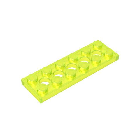 Gobricks,Technic Plate 2 x 6 [5 Holes],32001