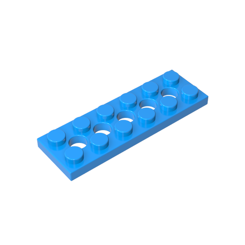 Gobricks,Technic Plate 2 x 6 [5 Holes],32001