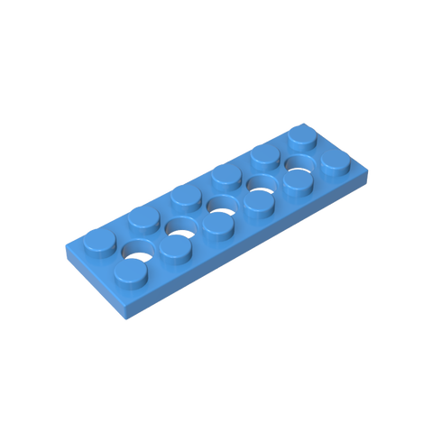 Gobricks,Technic Plate 2 x 6 [5 Holes],32001