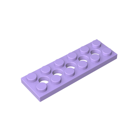 Gobricks,Technic Plate 2 x 6 [5 Holes],32001