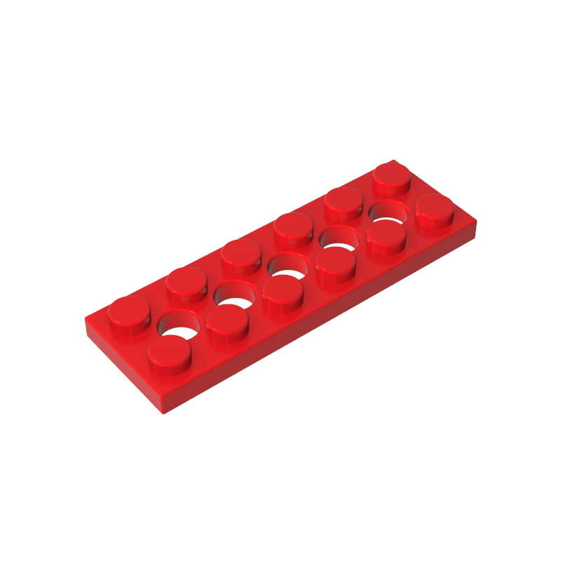 Gobricks,Technic Plate 2 x 6 [5 Holes],32001