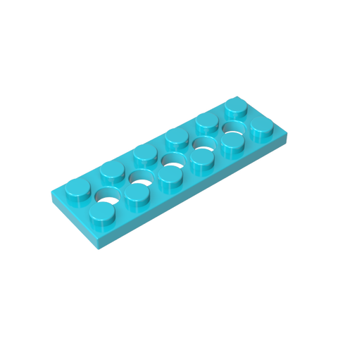 Gobricks,Technic Plate 2 x 6 [5 Holes],32001