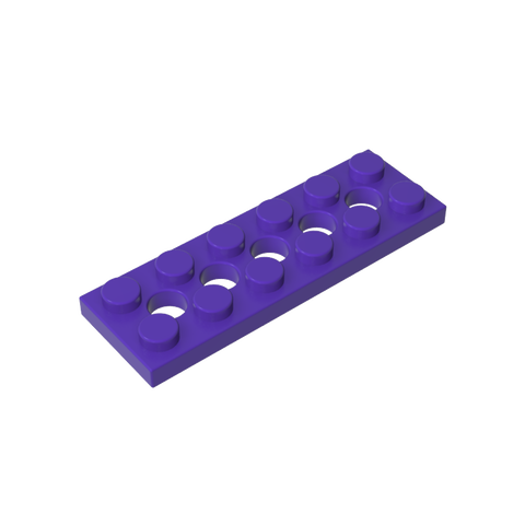 Gobricks,Technic Plate 2 x 6 [5 Holes],32001