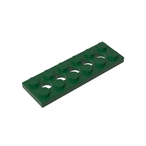 Gobricks,Technic Plate 2 x 6 [5 Holes],32001