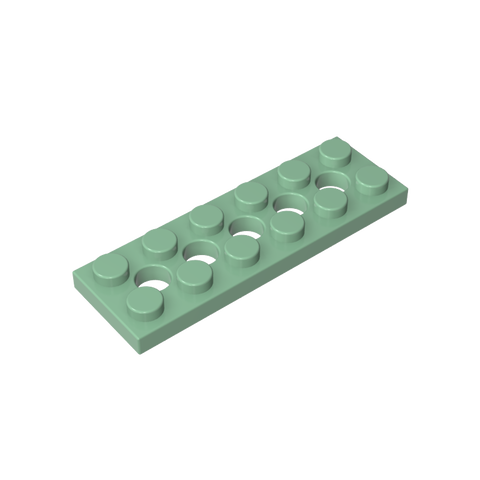 Gobricks,Technic Plate 2 x 6 [5 Holes],32001