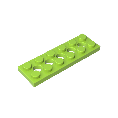 Gobricks,Technic Plate 2 x 6 [5 Holes],32001
