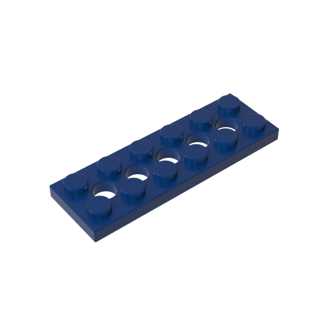 Gobricks,Technic Plate 2 x 6 [5 Holes],32001