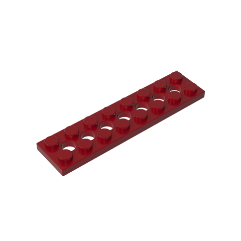 Gobricks,Technic Plate 2 x 8 [7 Holes],3738