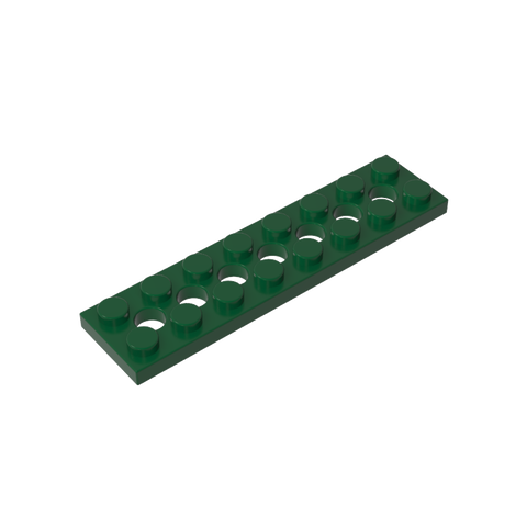 Gobricks,Technic Plate 2 x 8 [7 Holes],3738