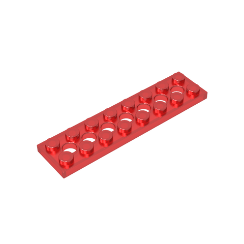 Gobricks,Technic Plate 2 x 8 [7 Holes],3738